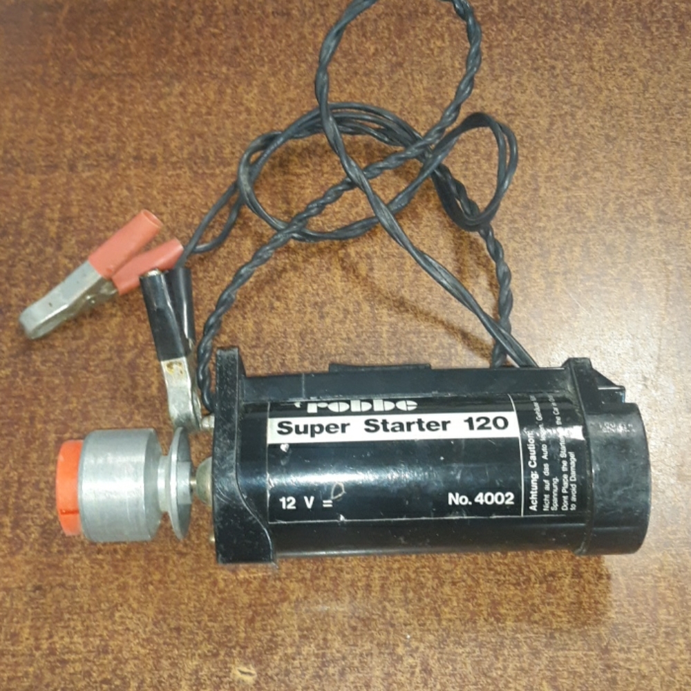 Rc airplane Robbe super starter 120 ..12 volt (Sku Howey Shelf)